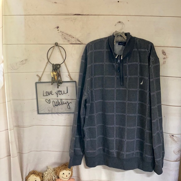 Nautica; Gray; Pullover; ZIP Up - Picture 5 of 10